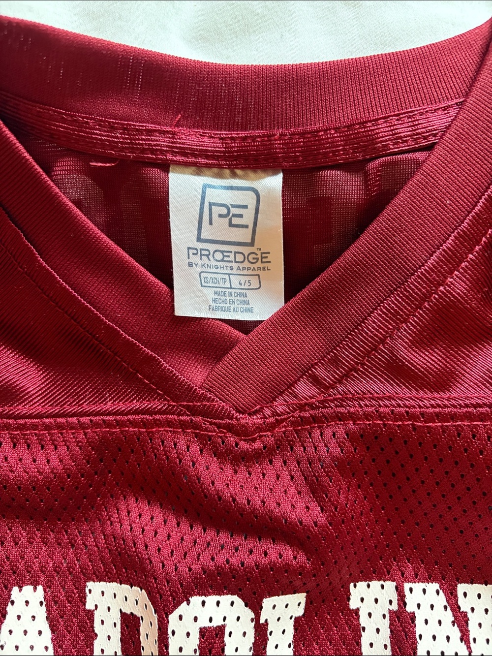 Pro Edge Kids south Carolina Football Jersey size 4/5 - Picture 2 of 5